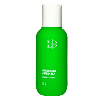 Энзимная пудра Liv Delano Niacinamide + Green Tea (60 г) для жирной кожи, купить в ЛНР оптом